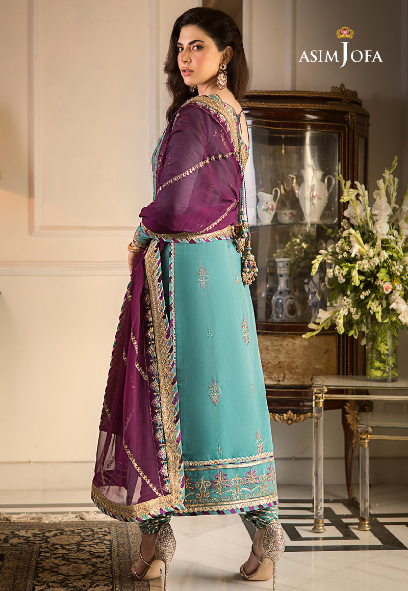 Buy Asim jofa | AJZS-17 Luxury Eid collection | Women FESTIVE Dress 2026.choose good quality brands like Maria b zainab Chottani, Hussain Rehar etc... Various Pakistani branded dresses summer fabric, elegant design, perfect for casual & formal wear also shop eid collections from khaslibaas .delivery available in UK, USA, Canada, UAE, Dubai and other countries... 