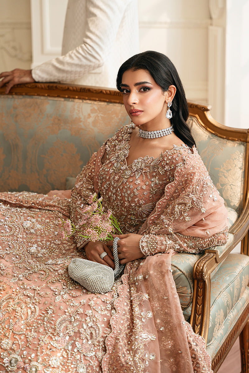 Miraya Peach Pink Bridal Collection
