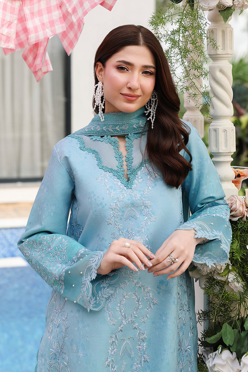 Buy from khaslibaas RANG RASIYA | Florence Luxury Festive Edit '26-Tara - 3 piece unstitched embroidered Festive suit for women .choose good quality brands like Maria b Sobia Nazir Various Pakistani branded dresses summer fabric, elegant design, perfect for casual & formal wear.delivery available in UK, USA,Australia, Canada, UAE, Dubai and other countries... 