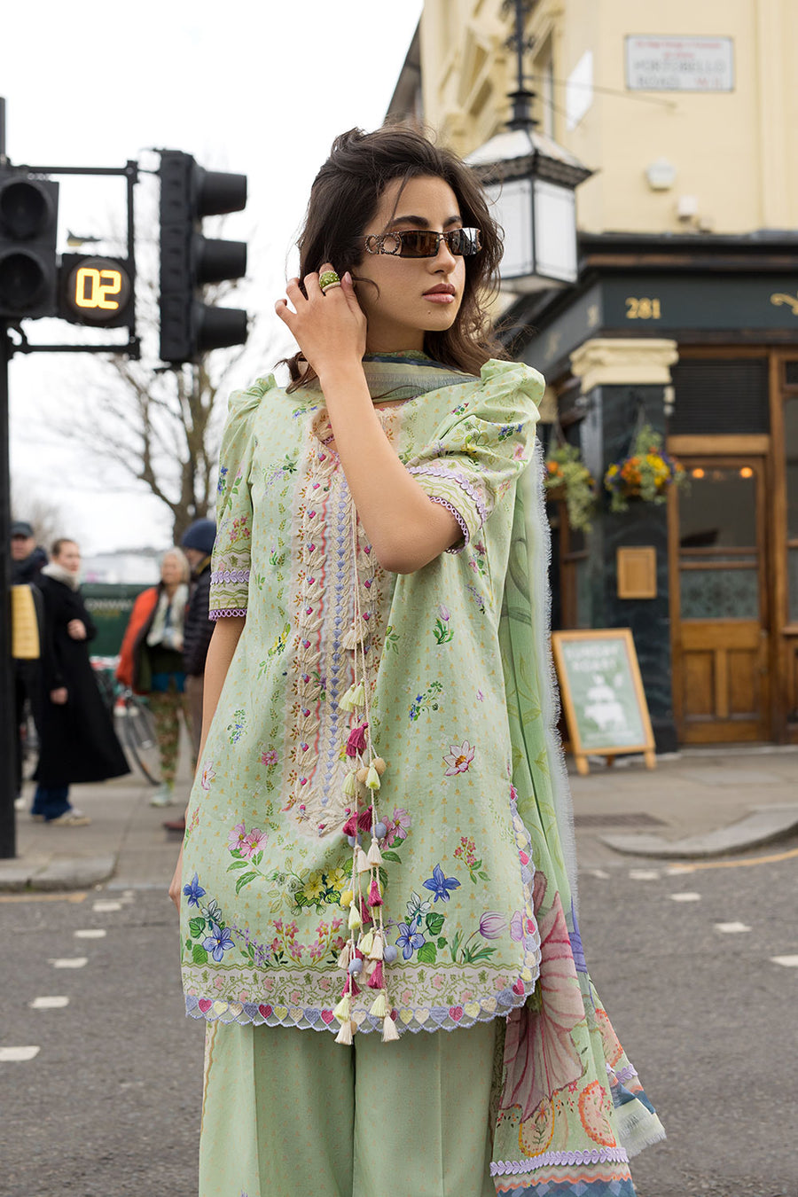 Buy SN Prints Design 2A Unstitched Lawn Suit 2026 | Women Summer Collection for women.choose good quality brands like Maria b zainab Chottani, Hussain Rehar etc... Various Pakistani branded dresses summer fabric, elegant design, perfect for casual & formal wear also shop eid collections from khaslibaas .delivery available in UK, USA, Canada, UAE, Dubai and other countries... 