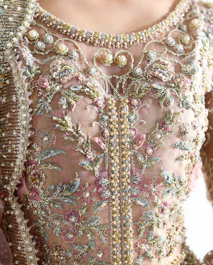 Noemie Baby pink Bridal Collection