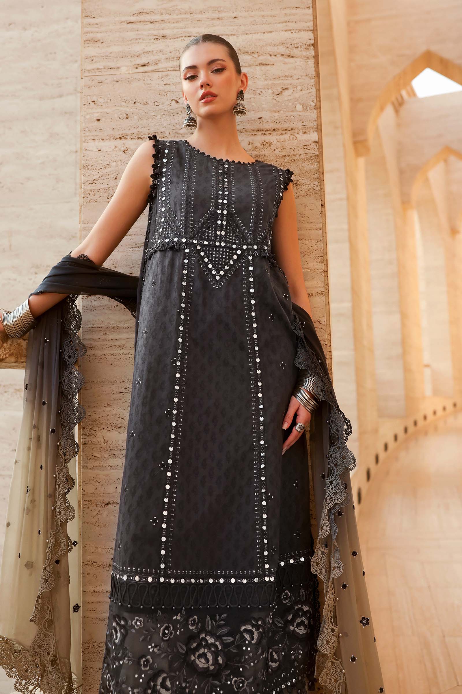 Buy from khaslibaas mariab Luxury 3 piece unstitched embroidered lawn suit for women ( D-2602-B).choose good quality brands like Maria b Sobia Nazir Various Pakistani branded dresses summer fabric, elegant design, perfect for casual & formal wear.delivery available in UK, USA,Australia, Canada, UAE, Dubai and other countries... 