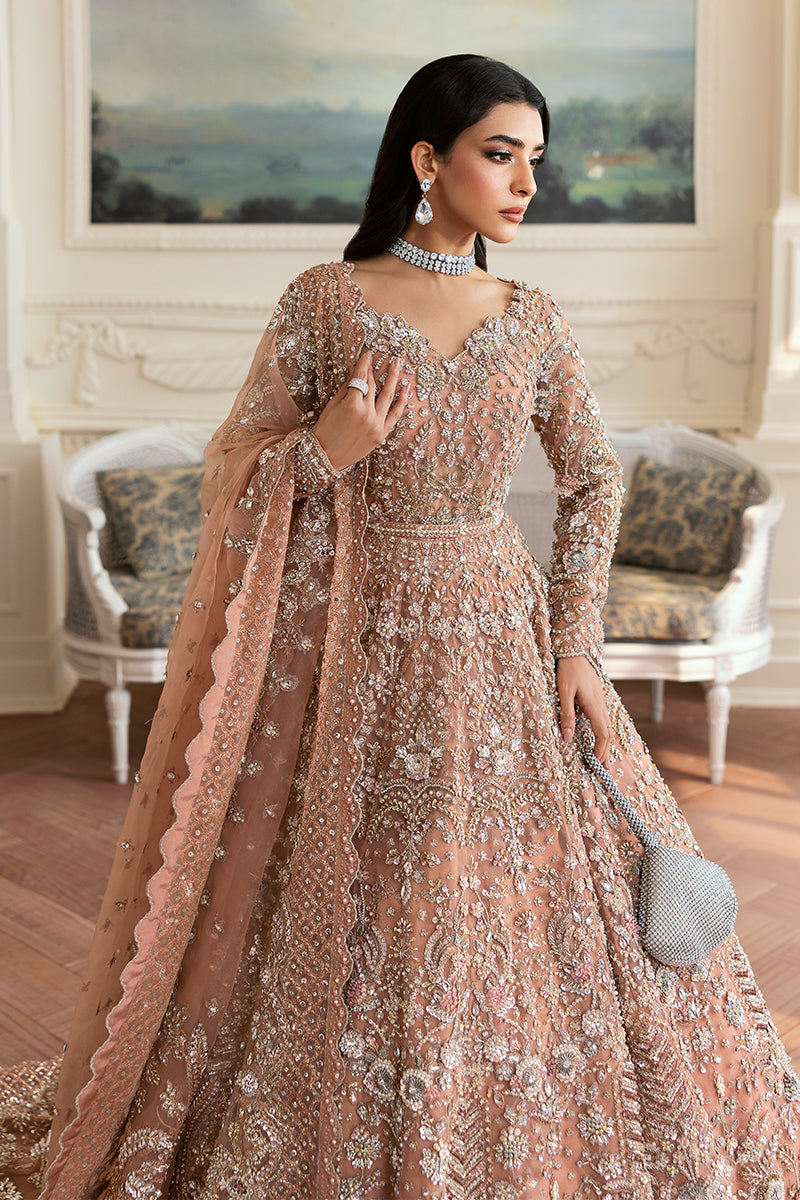 Miraya Peach Pink Bridal Collection