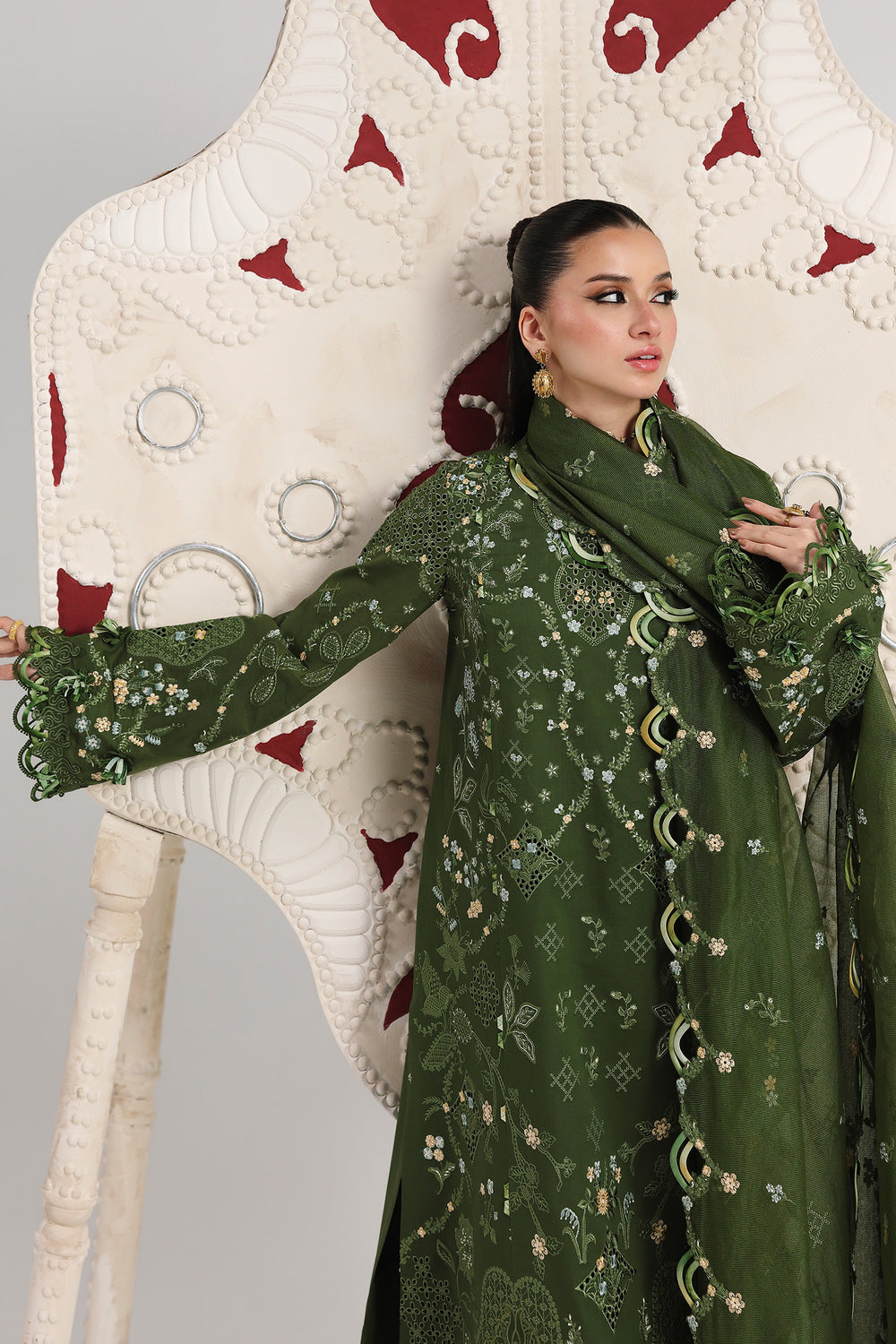 QALAMKAR | Festive Lawn 2026-QFL-09 VESTA