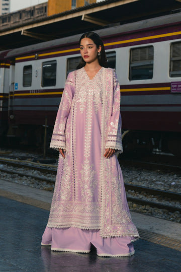 Buy Afrozeh | Mulaqaat'26 - DILNASHEEN Embroidered  Suit 3 Pcs Unstitched | Women Summer Dresses 2026.choose good quality brands like Maria b zainab Chottani, Hussain Rehar, sobia nazir etc... Various Pakistani branded dresses summer fabric, elegant design, perfect for casual & formal wear also shop eid collections from khaslibaas .delivery available in UK, USA, Canada, UAE, Dubai and other countries... 