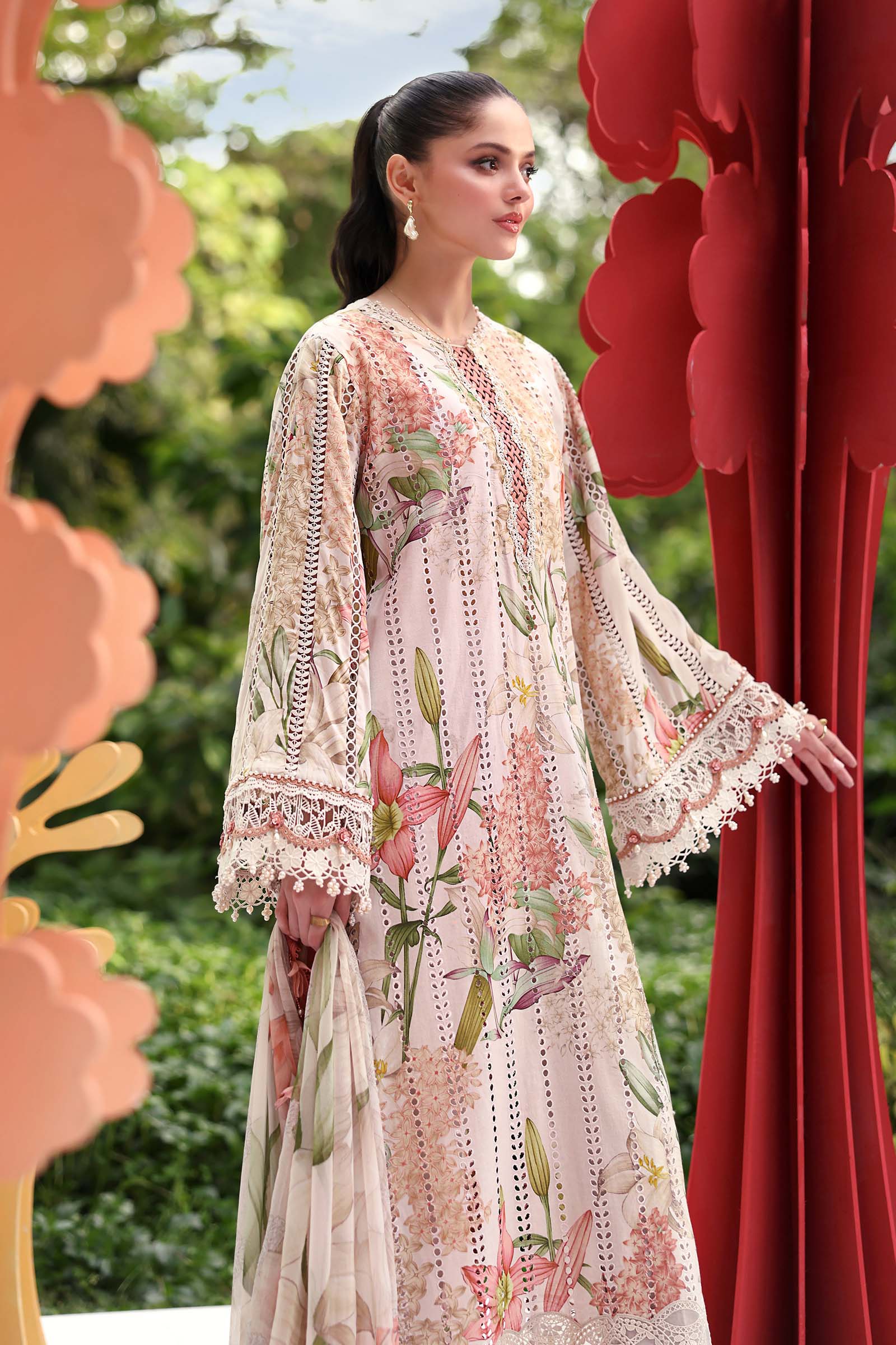Buy from khaslibaas mariab premium 3 piece unstitched embroidered lawn suit for women (MPT-3010-A).choose good quality brands like Maria b Sobia Nazir Various Pakistani branded dresses summer fabric, elegant design, perfect for casual & formal wear.delivery available in UK, USA, Canada, UAE, Dubai and other countries... 