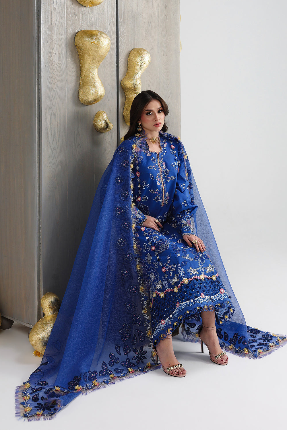 Buy QALAMKAR QFL-06 EMINA Embroidered  Suit 3 Pcs Unstitched | Women Summer Dresses 2026.choose good quality brands like Maria b zainab Chottani, Hussain Rehar, sobia nazir etc... Various Pakistani branded dresses summer fabric, elegant design, perfect for casual & formal wear also shop eid collections from khaslibaas .delivery available in UK, USA, Canada, UAE, Dubai and other countries... 