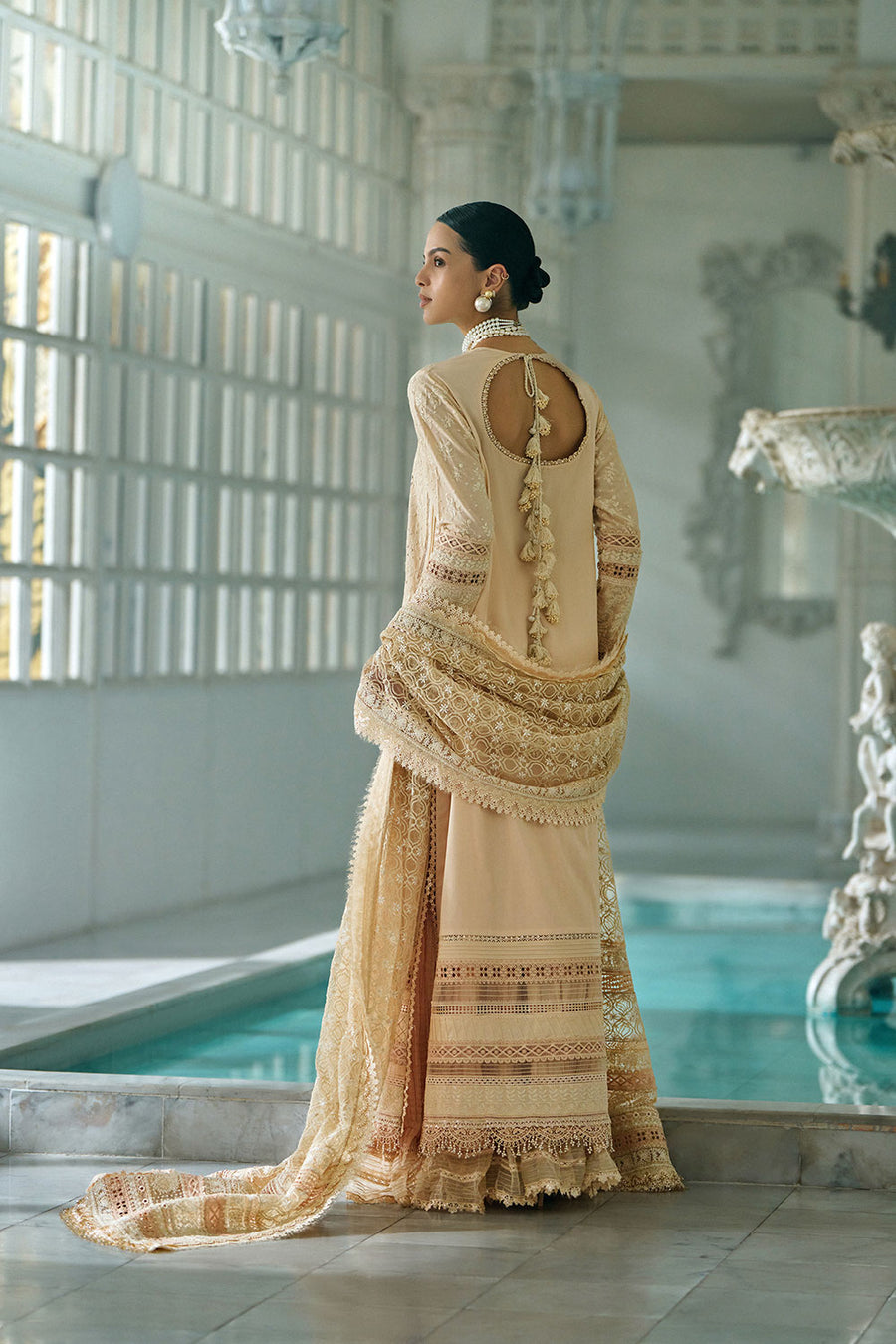 Buy from khaslibaas | sobia nazir Luxury Lawn Eid 2026 | 3 piece unstitched embroidered lawn suit for women (design 3A).choose good quality brands like Maria b zainab Chottani Various Pakistani branded dresses summer fabric, elegant design, perfect for casual & formal wear.delivery available in UK, USA, Canada, UAE, Dubai and other countries... 