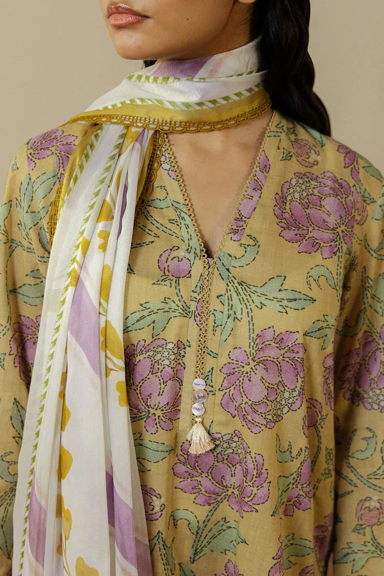 Shop from khaslibaas | Coco by Zara Shahjahan printed Lawn '26 (MIREYA D5-B) .Buy 100% original Designer Suit like Maria b, Sobia Nazir zainab Chottani Various Pakistani brands perfect for casual & formal wear.delivery available in UK, USA, Canada, UAE, Dubai and other countries... 