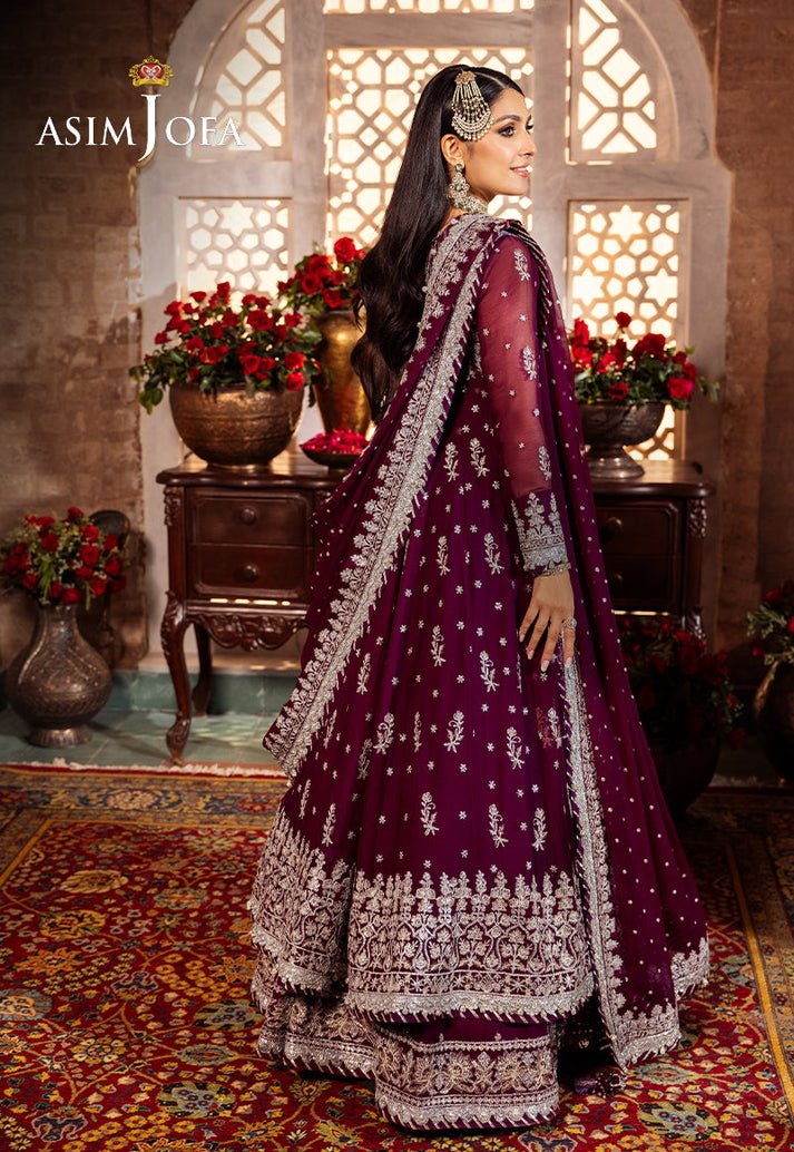 Buy AJJJD-01 EMBROIDERED CHIFFON STITCHED. choose good quality brands like Maria b zainab Chottani, Hussain Rehar etc... Various Pakistani branded dresses summer fabric, elegant design, perfect for casual & formal wear also shop eid collections from khaslibaas .delivery available in UK, USA, Canada, UAE, Dubai and other countries... 