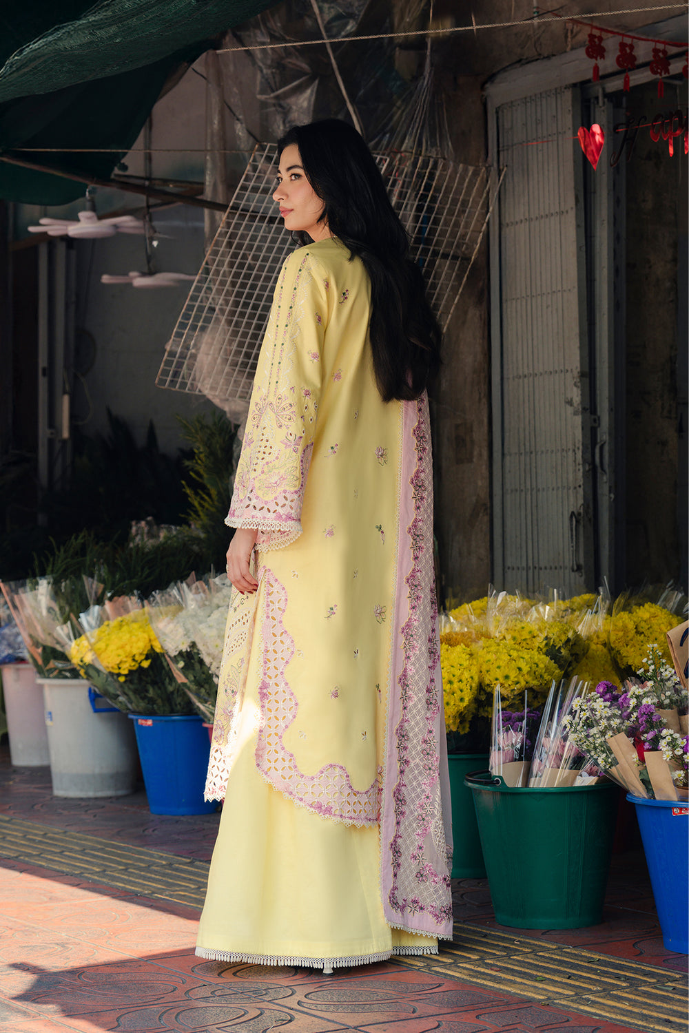 Buy Afrozeh | Mulaqaat'26 - LAMHA Embroidered  Suit 3 Pcs Unstitched | Women Summer Dresses 2026.choose good quality brands like Maria b zainab Chottani, Hussain Rehar, sobia nazir etc... Various Pakistani branded dresses summer fabric, elegant design, perfect for casual & formal wear also shop eid collections from khaslibaas .delivery available in UK, USA, Canada, UAE, Dubai and other countries... 