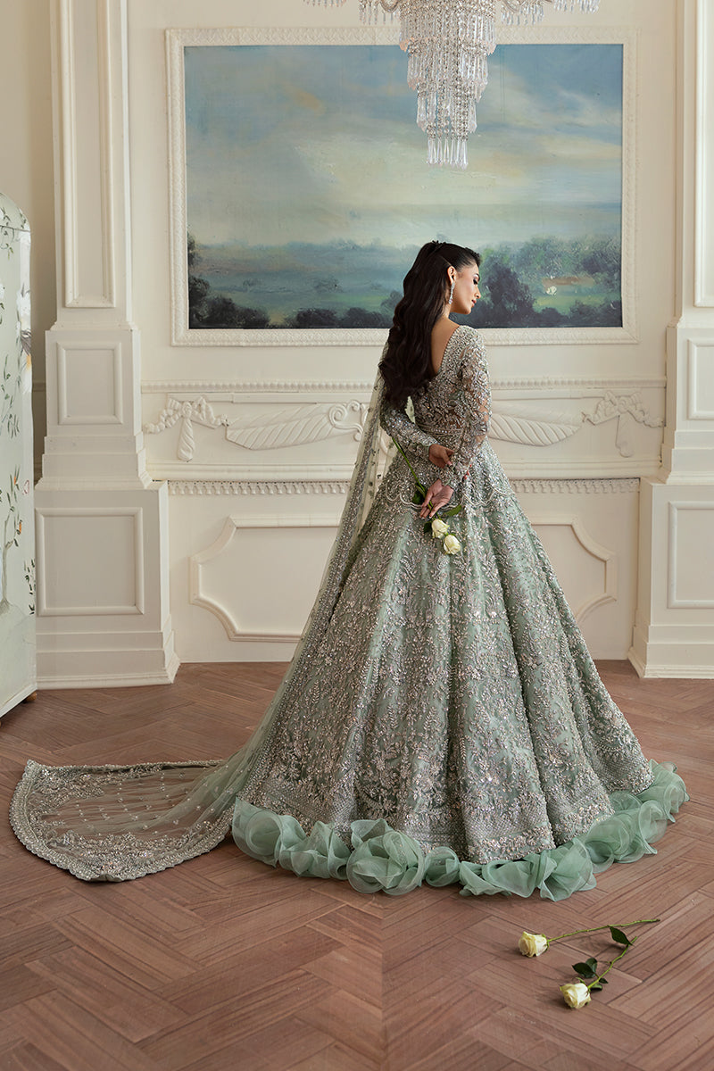 Taliah Mint Green Bridal Collection