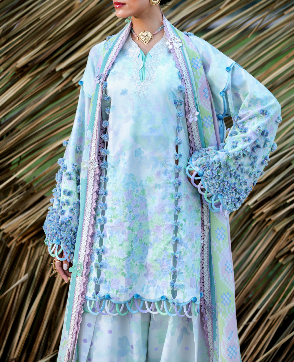 Shop from khaslibaas | Republic Womenswear - NEOMA printed Lawn '26 (Roshan ) .Buy 100% original Designer Suit like Maria b, Sobia Nazir zainab Chottani Various Pakistani brands perfect for casual & formal wear.delivery available in UK, USA, Canada, UAE, Dubai and other countries... 