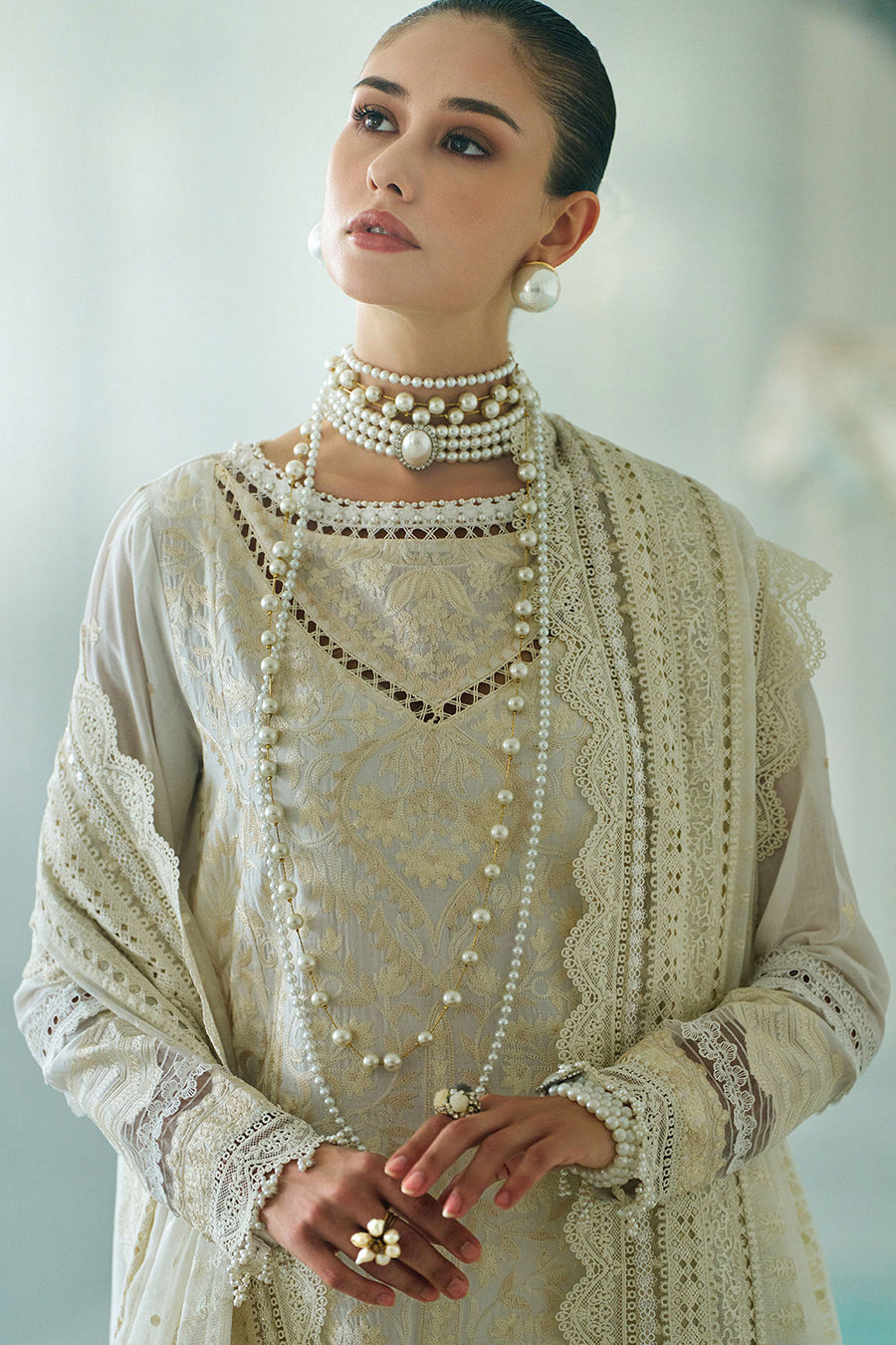 Buy from khaslibaas | sobia nazir Luxury Lawn Eid 2026 | 3 piece unstitched embroidered lawn suit for women (design 9A).choose good quality brands like Maria b zainab Chottani Various Pakistani branded dresses summer fabric, elegant design, perfect for casual & formal wear.delivery available in UK, USA, Canada, UAE, Dubai and other countries... 