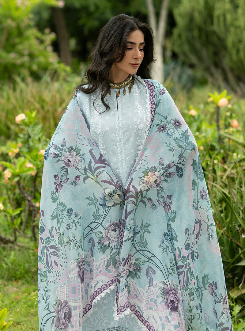 Buy from khaslibaas | ZAINAB CHOTTANI Luxury Lawn '26 | 3 piece unstitched embroidered lawn suit for women (Cove - 06).choose good quality brands like Maria b, Sobia Nazir zainab Chottani Various Pakistani branded dresses summer fabric, elegant design, perfect for casual & formal wear.delivery available in UK, USA, Canada, UAE, Dubai and other countries... 