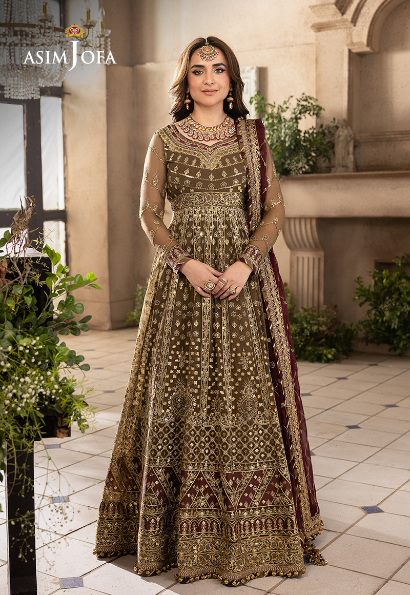 Buy Asim jofa AJNB-11 EMBROIDERED CHIFFON  | Women FESTIVE Dress 2026.choose good quality brands like Maria b zainab Chottani, Hussain Rehar etc... Various Pakistani branded dresses summer fabric, elegant design, perfect for casual & formal wear also shop eid collections from khaslibaas .delivery available in UK, USA, Canada, UAE, Dubai and other countries... 