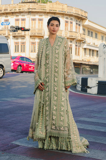 Buy Afrozeh | Mulaqaat'26 - DEEDAR Embroidered  Suit 3 Pcs Unstitched | Women Summer Dresses 2026.choose good quality brands like Maria b zainab Chottani, Hussain Rehar, sobia nazir etc... Various Pakistani branded dresses summer fabric, elegant design, perfect for casual & formal wear also shop eid collections from khaslibaas .delivery available in UK, USA, Canada, UAE, Dubai and other countries... 