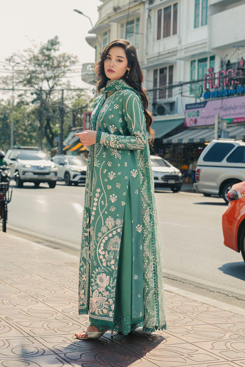 Buy Afrozeh | Mulaqaat'26 - VASL Embroidered  Suit 3 Pcs Unstitched | Women Summer Dresses 2026.choose good quality brands like Maria b zainab Chottani, Hussain Rehar, sobia nazir etc... Various Pakistani branded dresses summer fabric, elegant design, perfect for casual & formal wear also shop eid collections from khaslibaas .delivery available in UK, USA, Canada, UAE, Dubai and other countries... 