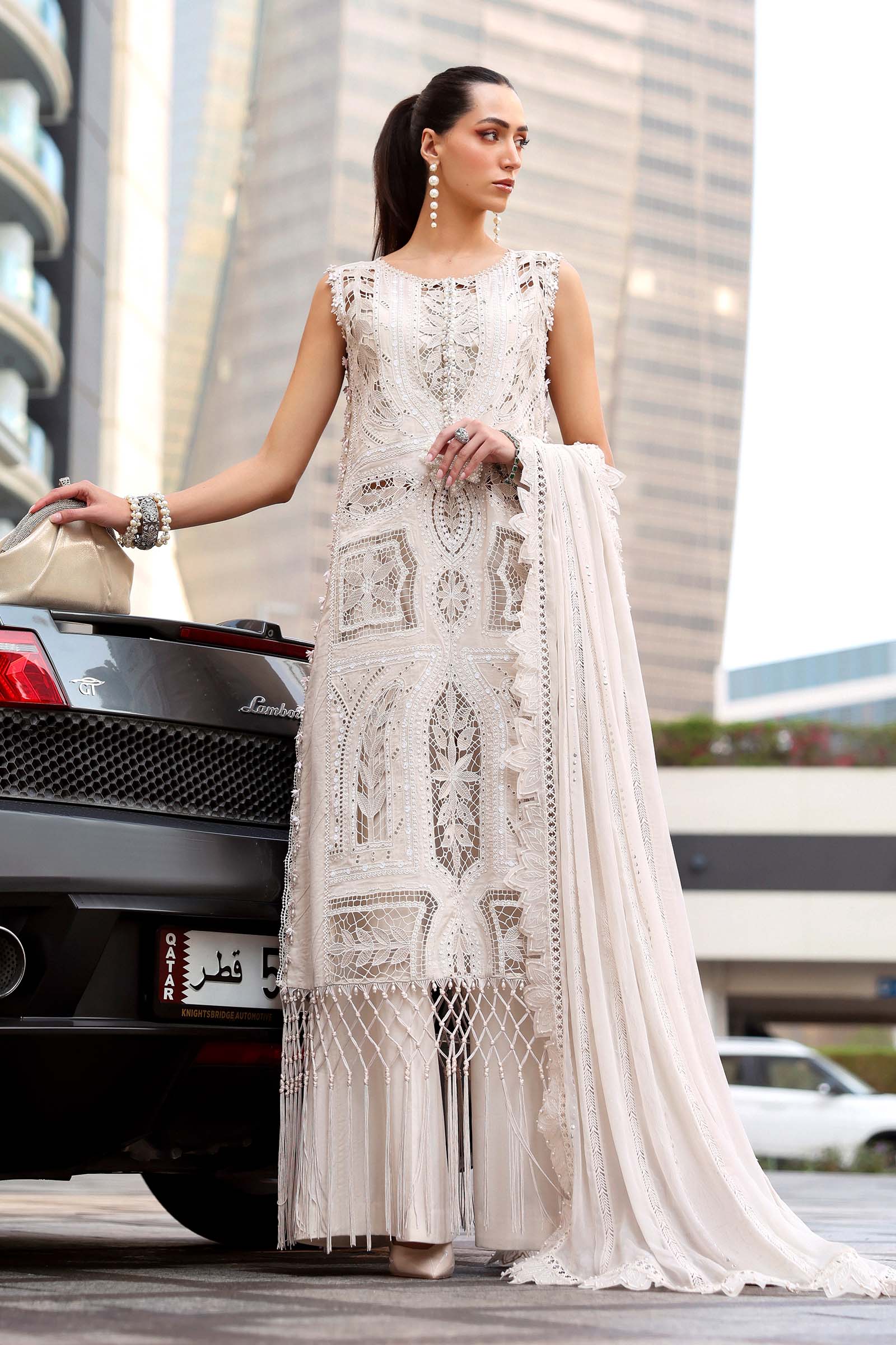 Buy from khaslibaas mariab Luxury 3 piece unstitched embroidered lawn suit for women ( D-2608-A).choose good quality brands like Maria b Sobia Nazir Various Pakistani branded dresses summer fabric, elegant design, perfect for casual & formal wear.delivery available in UK, USA,Australia, Canada, UAE, Dubai and other countries... 