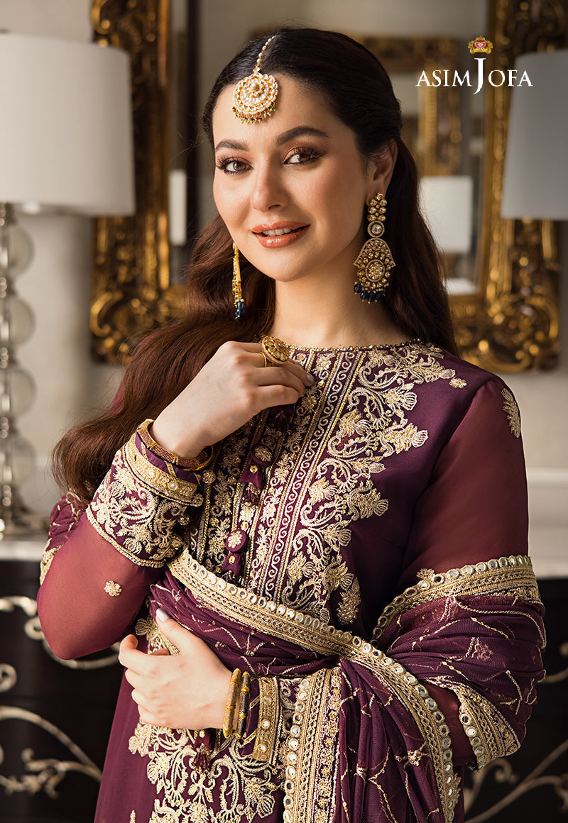 Buy Asim jofa | AJZS-23 Embroidered collection | Women FESTIVE Dress 2026.choose good quality brands like Maria b zainab Chottani, Hussain Rehar etc... Various Pakistani branded dresses summer fabric, elegant design, perfect for casual & formal wear also shop eid collections from khaslibaas .delivery available in UK, USA, Canada, UAE, Dubai and other countries... 
