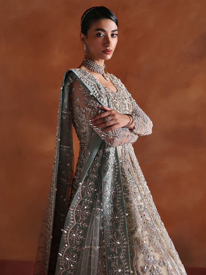 Opulent Ivory Mint Bridal Collection