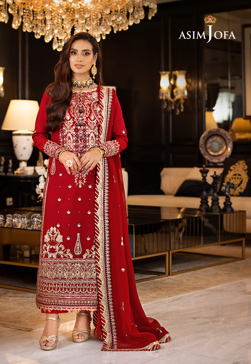 Buy Asim jofa AJRN-26 EMBROIDERED LAWN SILK   | Women FESTIVE Dress 2026.choose good quality brands like Maria b zainab Chottani, Hussain Rehar etc... Various Pakistani branded dresses summer fabric, elegant design, perfect for casual & formal wear also shop eid collections from khaslibaas .delivery available in UK, USA, Canada, UAE, Dubai and other countries... 