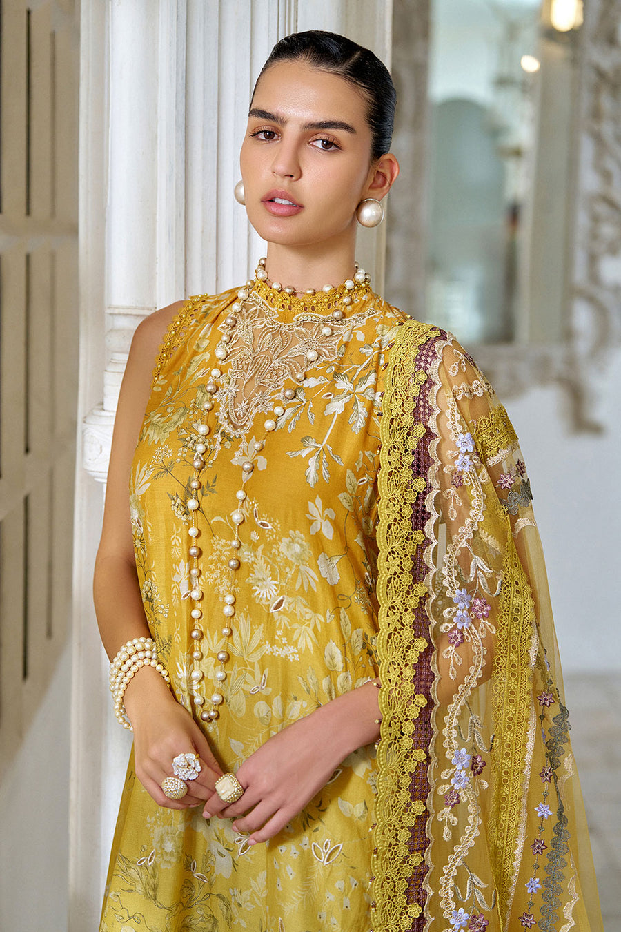 Buy from khaslibaas | sobia nazir Luxury Lawn Eid 2026 | 3 piece unstitched embroidered lawn suit for women (design 12B).choose good quality brands like Maria b zainab Chottani Various Pakistani branded dresses summer fabric, elegant design, perfect for casual & formal wear.delivery available in UK, USA, Canada, UAE, Dubai and other countries... 