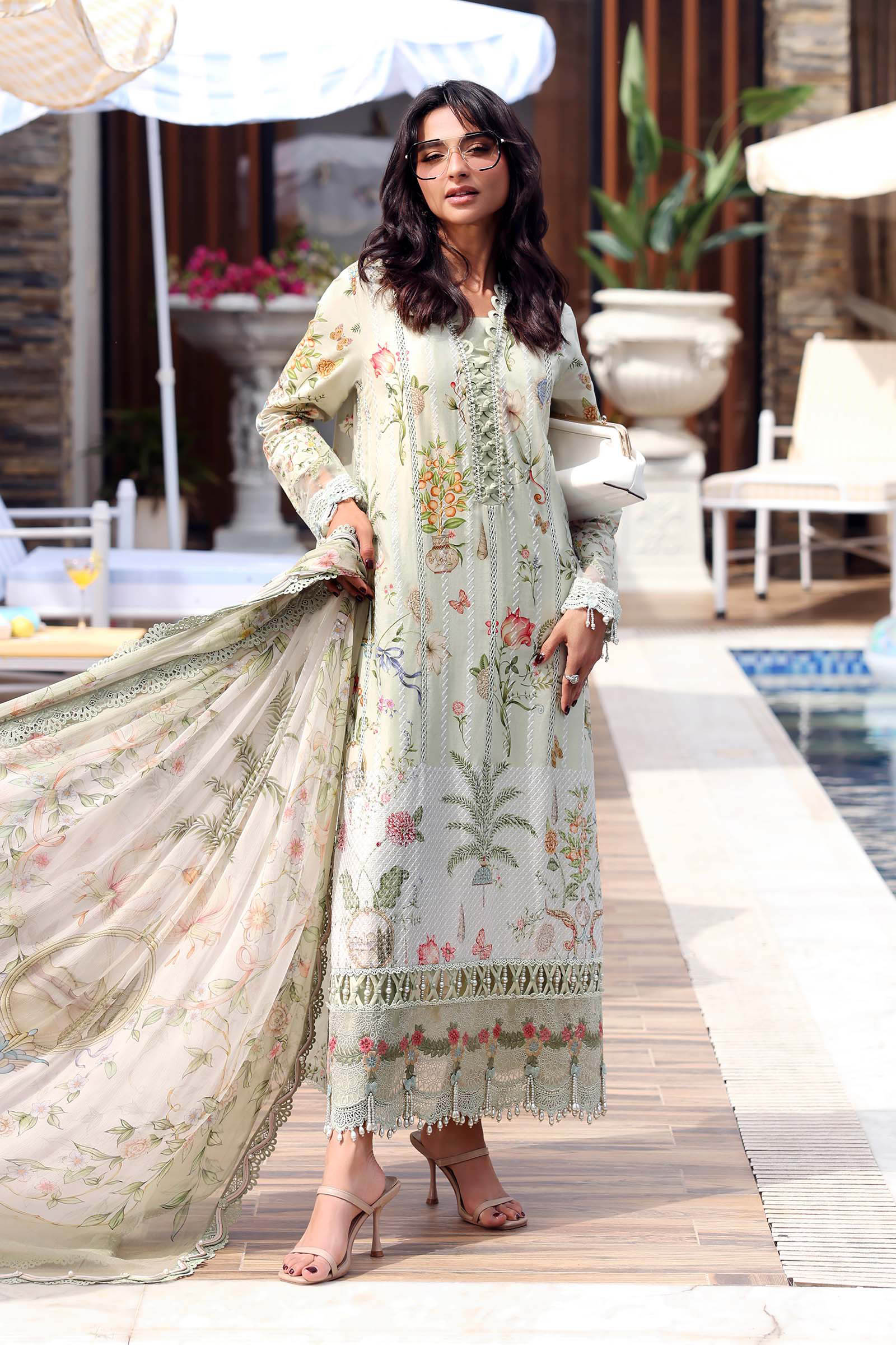 Buy from khaslibaas mariab premium 3 piece unstitched embroidered lawn suit for women (MPT-3004-B).choose good quality brands like Maria b Sobia Nazir Various Pakistani branded dresses summer fabric, elegant design, perfect for casual & formal wear.delivery available in UK, USA, Canada, UAE, Dubai and other countries... 