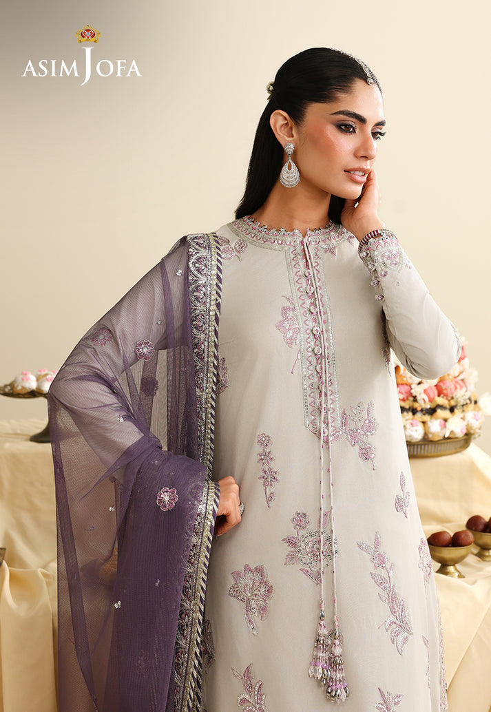 Shop Asim Jofa Luxury Festive '26 | AJULIH-09 original Pakistani designer collection online with free international delivery at Khaslibaas.com.delivery available in UK, USA, Canada, UAE, Dubai and other countries... 