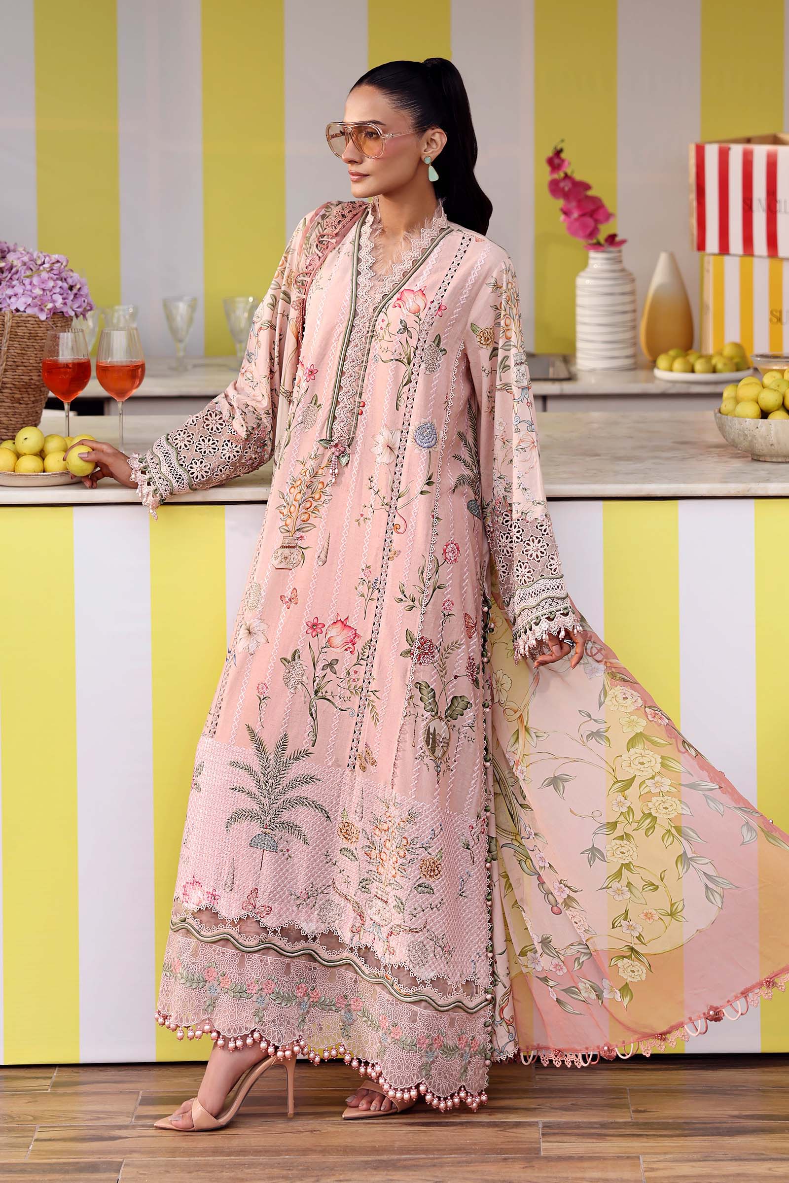 Buy from khaslibaas mariab premium 3 piece unstitched embroidered lawn suit for women (MPT-3004-A).choose good quality brands like Maria b Sobia Nazir Various Pakistani branded dresses summer fabric, elegant design, perfect for casual & formal wear.delivery available in UK, USA, Canada, UAE, Dubai and other countries... 