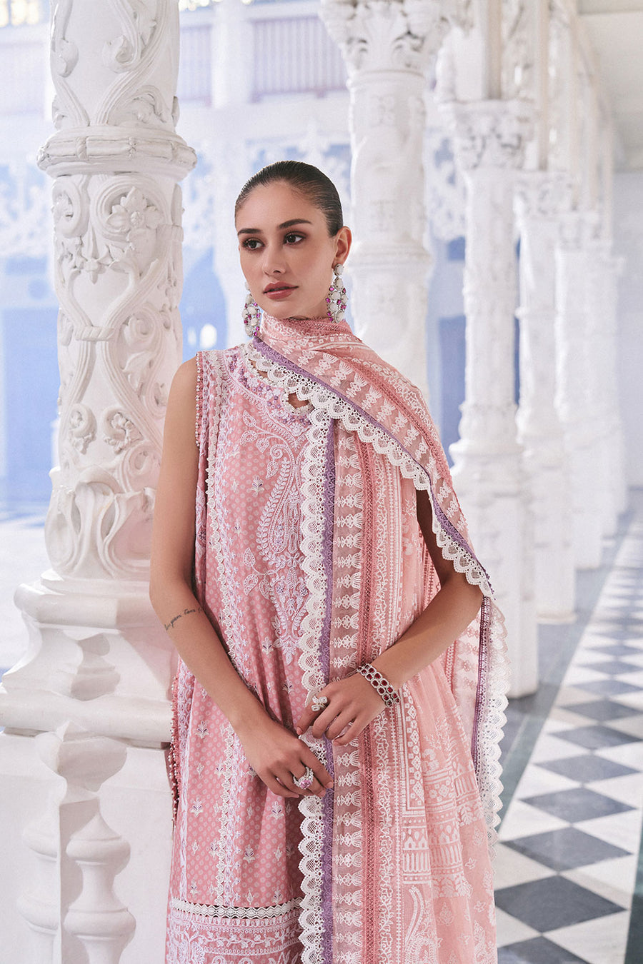 Buy from khaslibaas | sobia nazir Luxury Lawn Eid 2026 | 3 piece unstitched embroidered lawn suit for women (design 11A).choose good quality brands like Maria b zainab Chottani Various Pakistani branded dresses summer fabric, elegant design, perfect for casual & formal wear.delivery available in UK, USA, Canada, UAE, Dubai and other countries... 