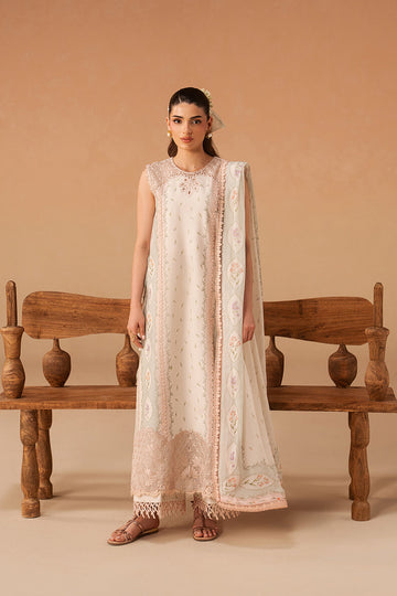 Buy Afrozeh | Haze - Summer Edit'26 (Sunnival Ivory ) Suit 3 Pcs | Women Summer Dresses 2026.choose good quality brands like Maria b zainab Chottani, Hussain Rehar, sobia nazir etc... Various Pakistani branded dresses summer fabric, elegant design, perfect for casual & formal wear also shop eid collections from khaslibaas .delivery available in UK, USA, Canada, UAE, Dubai and other countries... 
