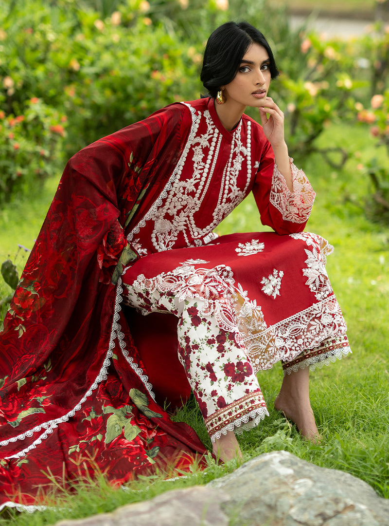 Buy from khaslibaas | ZAINAB CHOTTANI Luxury Lawn '26 | 3 piece unstitched embroidered lawn suit for women (Rohe - 05).choose good quality brands like Maria b, Sobia Nazir zainab Chottani Various Pakistani branded dresses summer fabric, elegant design, perfect for casual & formal wear.delivery available in UK, USA, Canada, UAE, Dubai and other countries... 