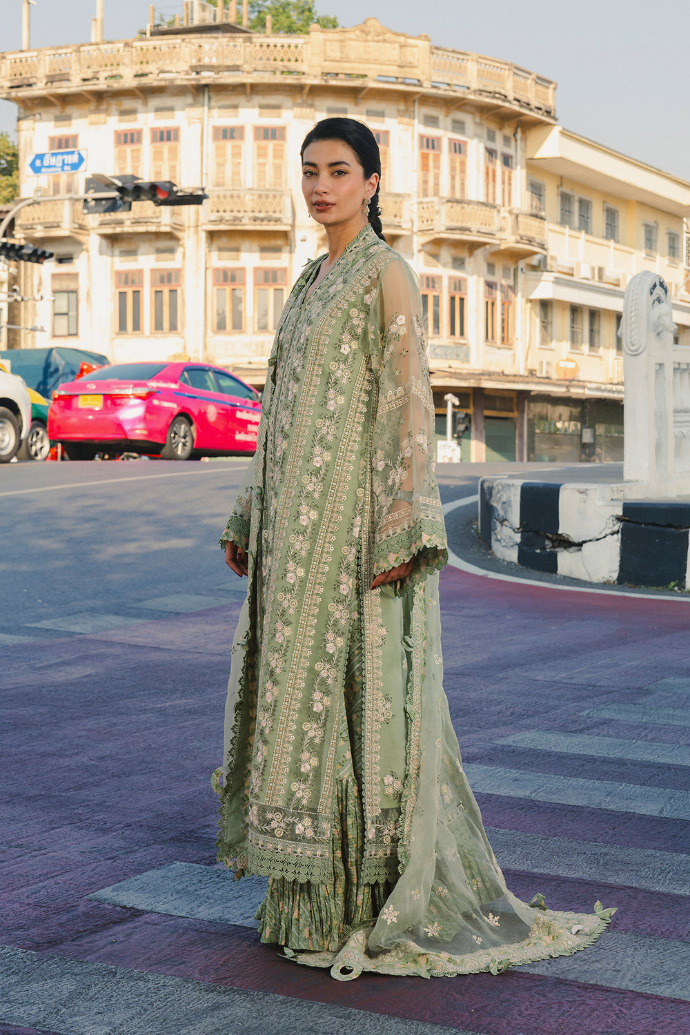 Buy Afrozeh | Mulaqaat'26 - DEEDAR Embroidered  Suit 3 Pcs Unstitched | Women Summer Dresses 2026.choose good quality brands like Maria b zainab Chottani, Hussain Rehar, sobia nazir etc... Various Pakistani branded dresses summer fabric, elegant design, perfect for casual & formal wear also shop eid collections from khaslibaas .delivery available in UK, USA, Canada, UAE, Dubai and other countries... 