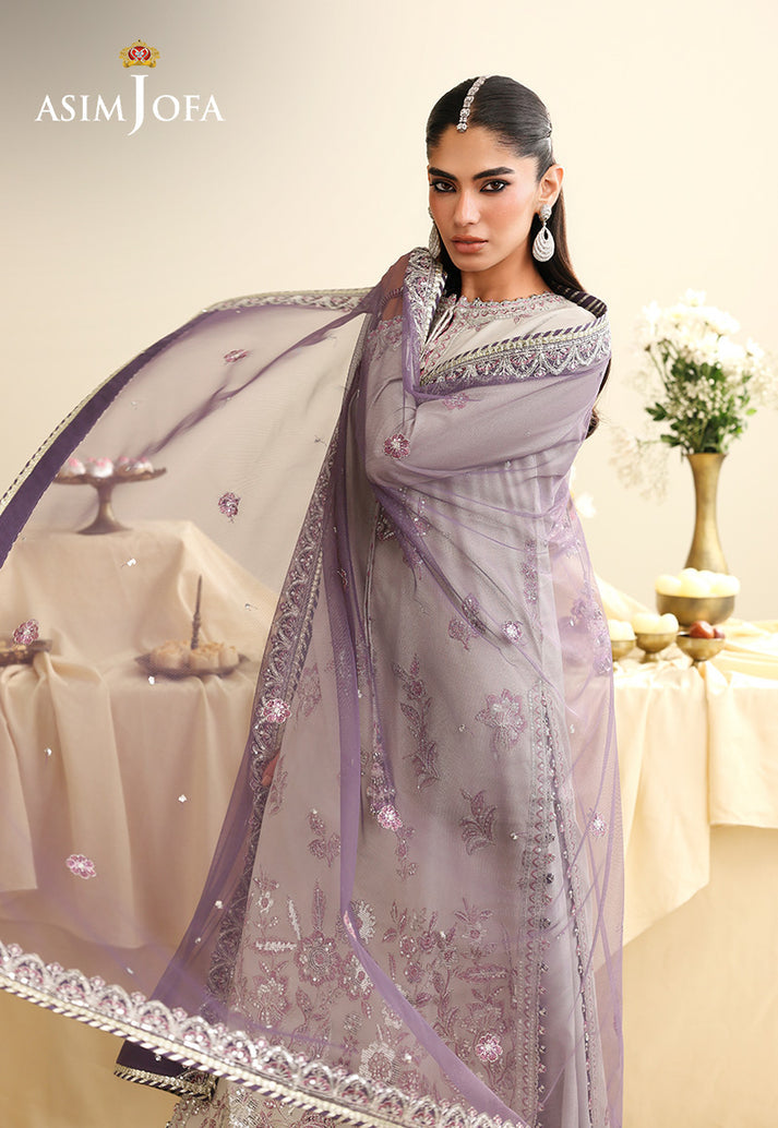 Shop Asim Jofa Luxury Festive '26 | AJULIH-09 original Pakistani designer collection online with free international delivery at Khaslibaas.com.delivery available in UK, USA, Canada, UAE, Dubai and other countries... 