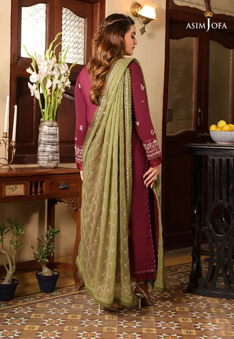Buy Asim jofa | AJZB-21 lawn collection | Women FESTIVE Dress 2026.choose good quality brands like Maria b zainab Chottani, Hussain Rehar etc... Various Pakistani branded dresses summer fabric, elegant design, perfect for casual & formal wear also shop eid collections from khaslibaas .delivery available in UK, USA, Canada, UAE, Dubai and other countries... 