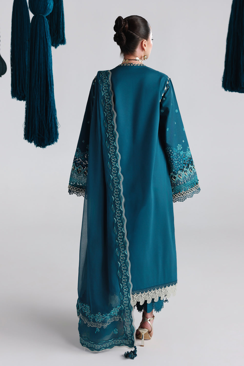Buy QALAMKAR QFL-07 KAISA Embroidered  Suit 3 Pcs Unstitched | Women Summer Dresses 2026.choose good quality brands like Maria b zainab Chottani, Hussain Rehar, sobia nazir etc... Various Pakistani branded dresses summer fabric, elegant design, perfect for casual & formal wear also shop eid collections from khaslibaas .delivery available in UK, USA, Canada, UAE, Dubai and other countries... 