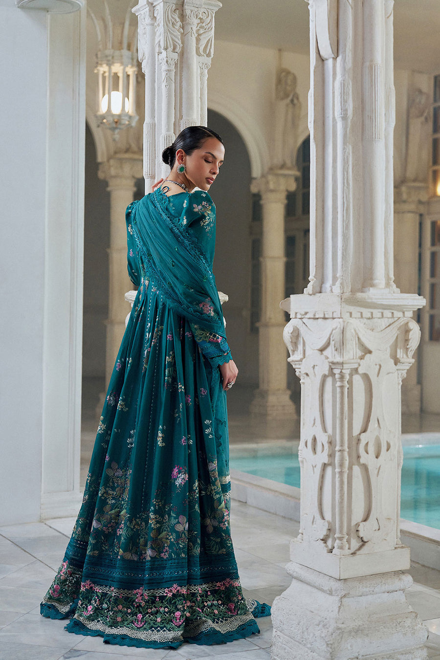 Buy from khaslibaas | sobia nazir Luxury Lawn Eid 2026 | 3 piece unstitched embroidered lawn suit for women (design 10B).choose good quality brands like Maria b zainab Chottani Various Pakistani branded dresses summer fabric, elegant design, perfect for casual & formal wear.delivery available in UK, USA, Canada, UAE, Dubai and other countries... 