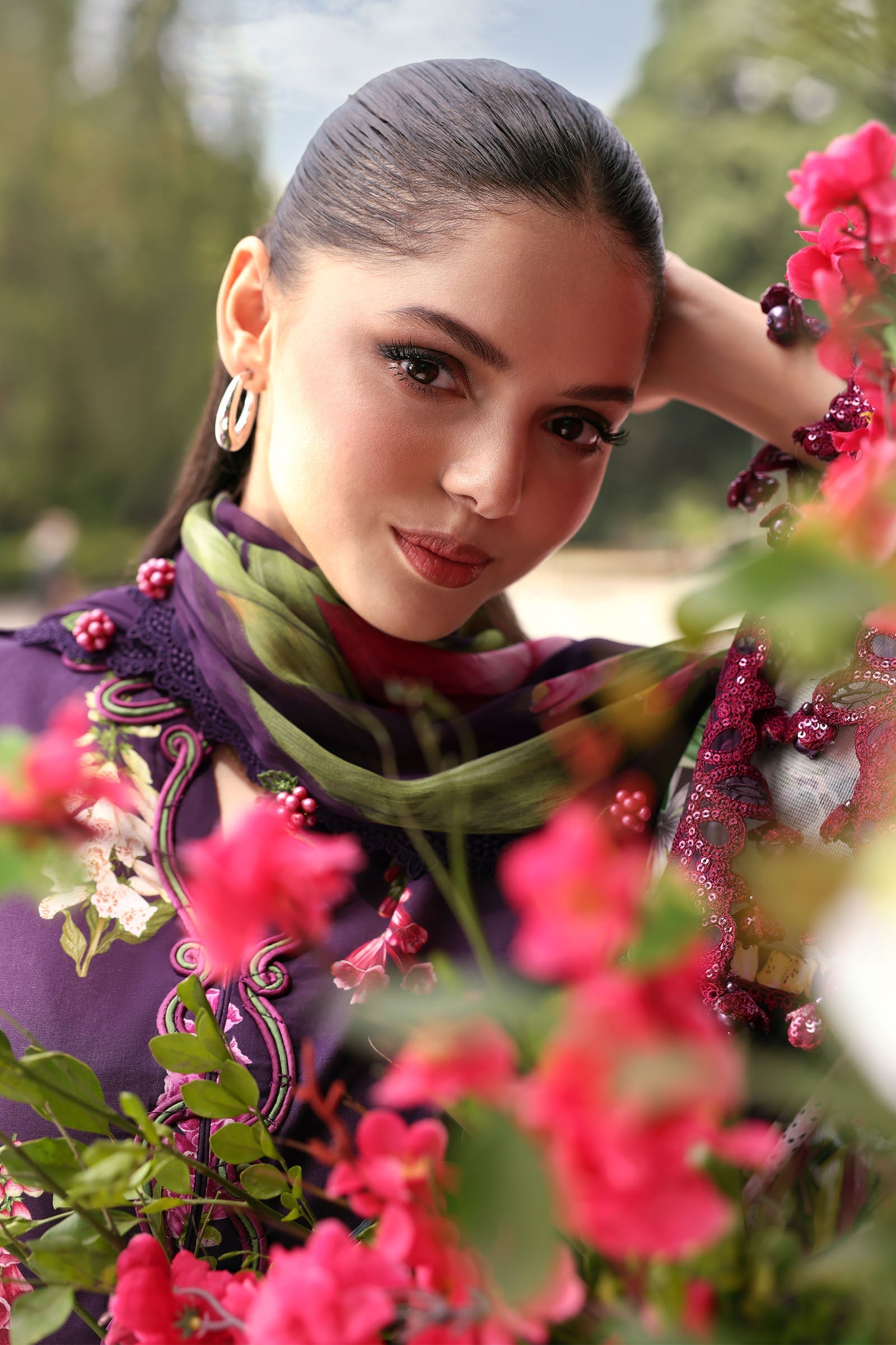 Buy from khaslibaas mariab premium 3 piece unstitched embroidered lawn suit for women (MPT-3005-A).choose good quality brands like Maria b Sobia Nazir Various Pakistani branded dresses summer fabric, elegant design, perfect for casual & formal wear.delivery available in UK, USA, Canada, UAE, Dubai and other countries... 