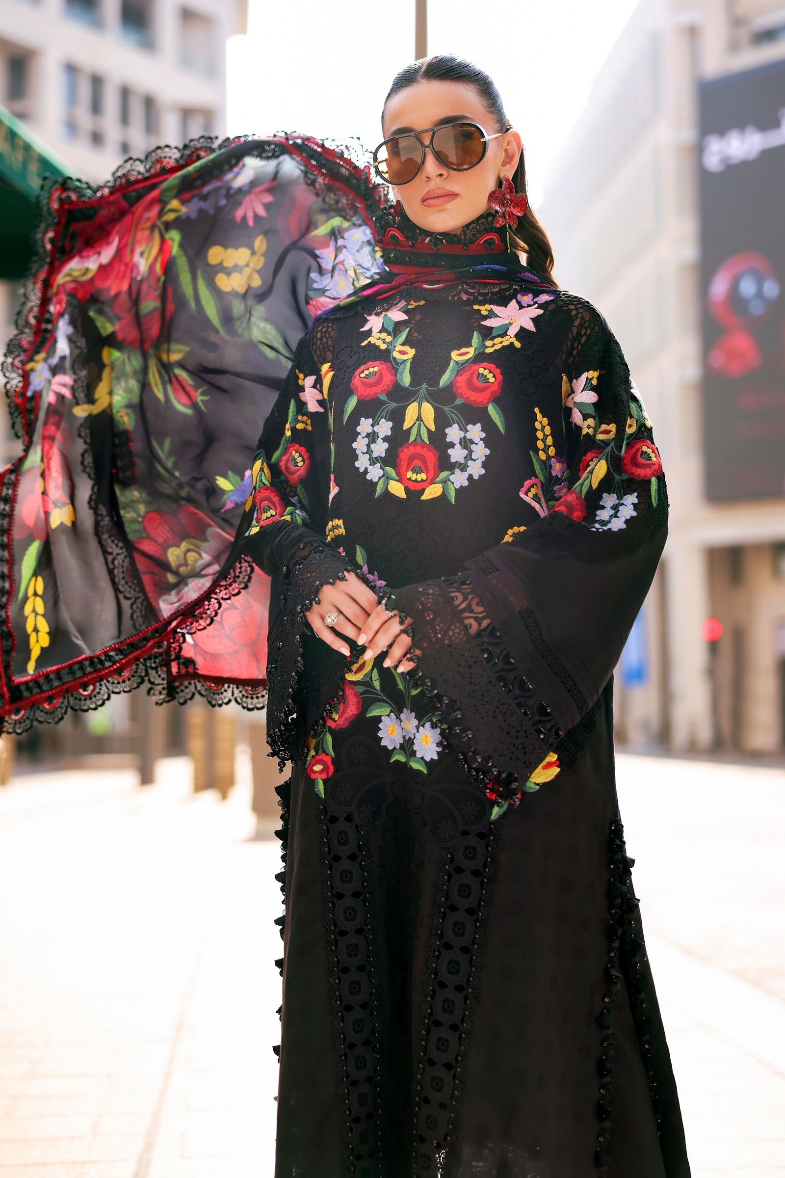 Buy from khaslibaas mariab Luxury 3 piece unstitched embroidered lawn suit for women ( D-2610-B).choose good quality brands like Maria b Sobia Nazir Various Pakistani branded dresses summer fabric, elegant design, perfect for casual & formal wear.delivery available in UK, USA,Australia, Canada, UAE, Dubai and other countries... 