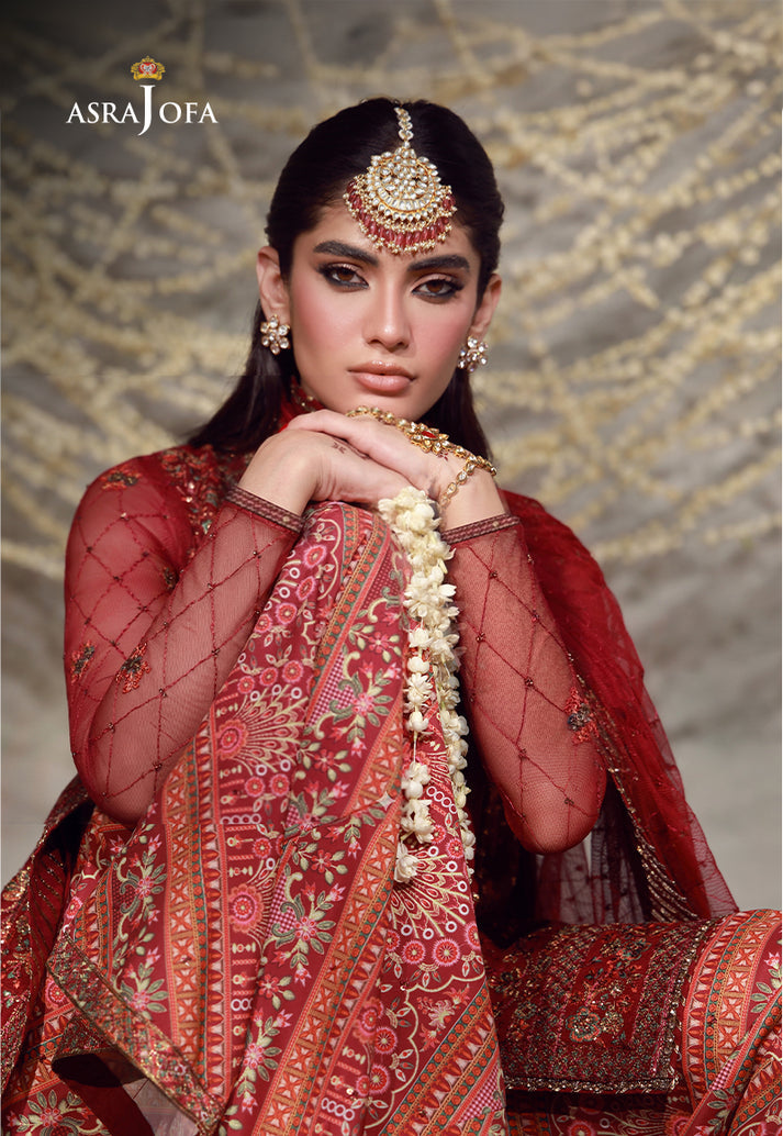 Buy asim jofa AJULFE-08 Embroidered Slub Lawn Suit 3 Pcs Unstitched | Women Summer Dress 2026.choose good quality brands like Maria b zainab Chottani, Hussain Rehar etc... Various Pakistani branded dresses summer fabric, elegant design, perfect for casual & formal wear also shop eid collections from khaslibaas .delivery available in UK, USA, Canada, UAE, Dubai and other countries... 