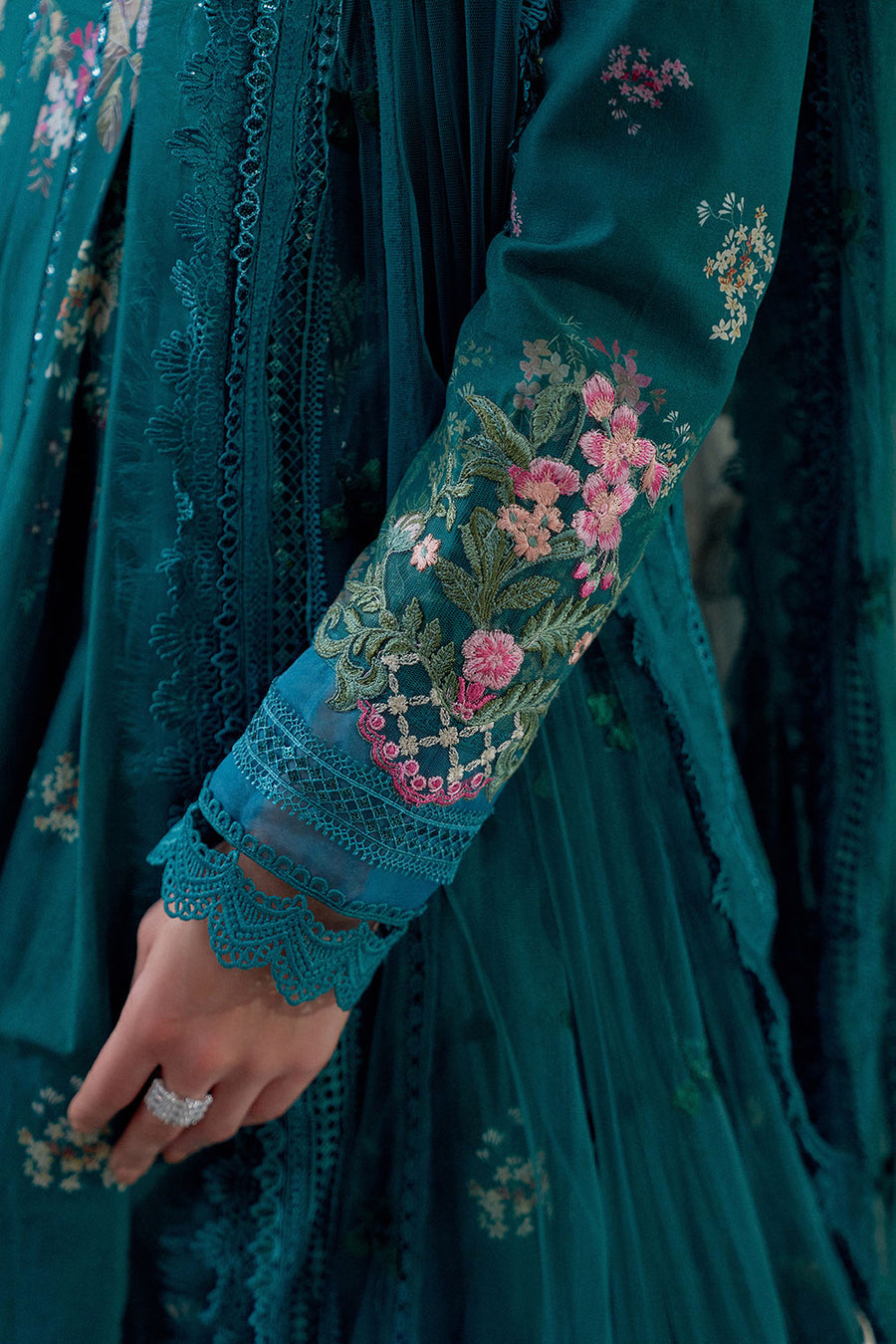 Buy from khaslibaas | sobia nazir Luxury Lawn Eid 2026 | 3 piece unstitched embroidered lawn suit for women (design 10B).choose good quality brands like Maria b zainab Chottani Various Pakistani branded dresses summer fabric, elegant design, perfect for casual & formal wear.delivery available in UK, USA, Canada, UAE, Dubai and other countries... 