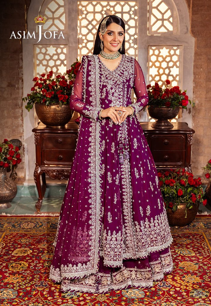 Buy AJJJD-01 EMBROIDERED CHIFFON STITCHED. choose good quality brands like Maria b zainab Chottani, Hussain Rehar etc... Various Pakistani branded dresses summer fabric, elegant design, perfect for casual & formal wear also shop eid collections from khaslibaas .delivery available in UK, USA, Canada, UAE, Dubai and other countries... 