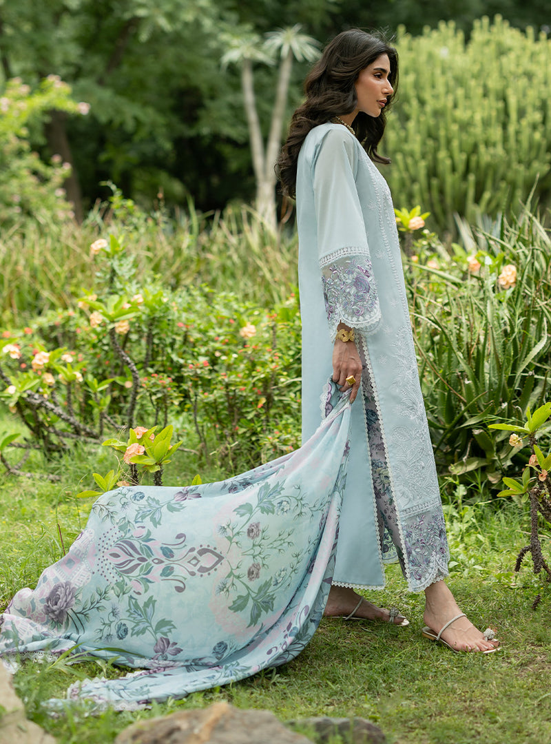 Buy from khaslibaas | ZAINAB CHOTTANI Luxury Lawn '26 | 3 piece unstitched embroidered lawn suit for women (Cove - 06).choose good quality brands like Maria b, Sobia Nazir zainab Chottani Various Pakistani branded dresses summer fabric, elegant design, perfect for casual & formal wear.delivery available in UK, USA, Canada, UAE, Dubai and other countries... 