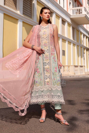 Buy from khaslibaas mariab Luxury 3 piece unstitched embroidered lawn suit for women ( D-2606-A).choose good quality brands like Maria b Sobia Nazir Various Pakistani branded dresses summer fabric, elegant design, perfect for casual & formal wear.delivery available in UK, USA,Australia, Canada, UAE, Dubai and other countries... 