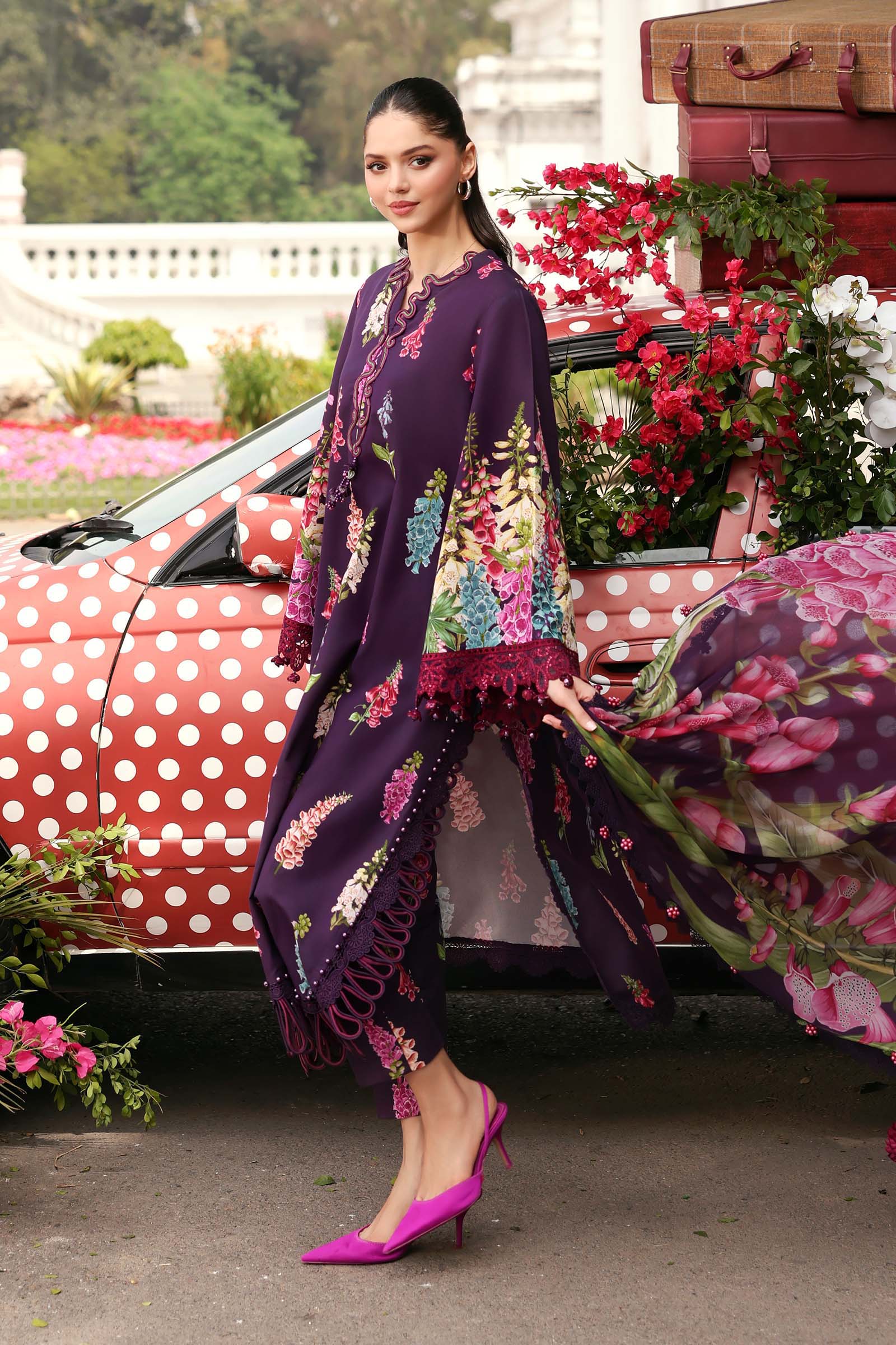 Buy from khaslibaas mariab premium 3 piece unstitched embroidered lawn suit for women (MPT-3005-A).choose good quality brands like Maria b Sobia Nazir Various Pakistani branded dresses summer fabric, elegant design, perfect for casual & formal wear.delivery available in UK, USA, Canada, UAE, Dubai and other countries... 