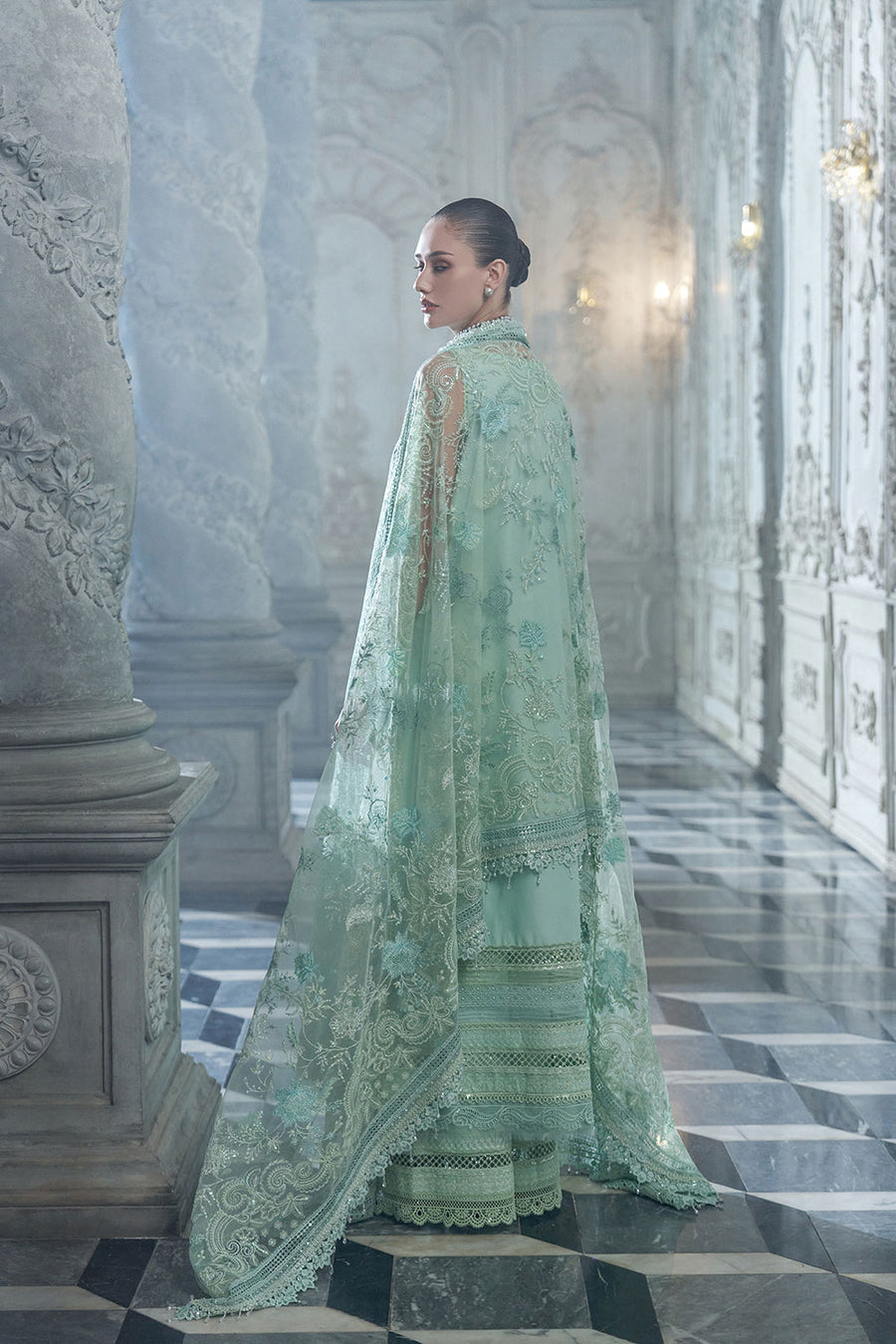 Buy from khaslibaas | sobia nazir Luxury Lawn Eid 2026 | 3 piece unstitched embroidered lawn suit for women (design 4B).choose good quality brands like Maria b zainab Chottani Various Pakistani branded dresses summer fabric, elegant design, perfect for casual & formal wear.delivery available in UK, USA, Canada, UAE, Dubai and other countries... 