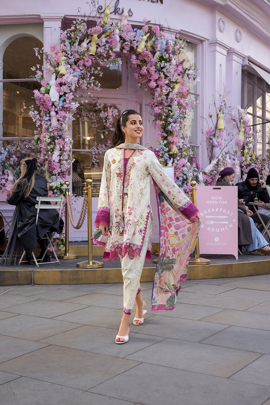 Buy SN Prints Design 7B Unstitched Lawn Suit 2026 | Women Summer Collection for women.choose good quality brands like Maria b zainab Chottani, Hussain Rehar etc... Various Pakistani branded dresses summer fabric, elegant design, perfect for casual & formal wear also shop eid collections from khaslibaas .delivery available in UK, USA, Canada, UAE, Dubai and other countries... 