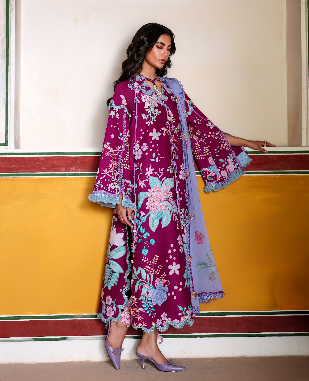 Shop from khaslibaas | Republic Womenswear - NEOMA printed Lawn '26 (BAHAAR ) .Buy 100% original Designer Suit like Maria b, Sobia Nazir zainab Chottani Various Pakistani brands perfect for casual & formal wear.delivery available in UK, USA, Canada, UAE, Dubai and other countries... 