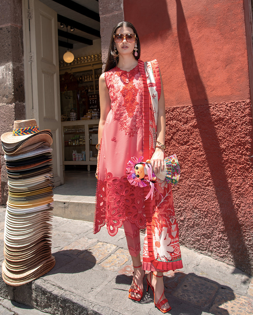 MUSHQ Odyssey Lawn 2026 MARTA– Luxury Unstitched Embroidered Lawn Suit  | Women Summer Dresses 2026.choose good quality brands like Maria b zainab Chottani, Hussain Rehar, sobia nazir, Qalamkar, asim jofa etc... Various Pakistani branded dresses summer fabric, elegant design, perfect for casual & formal wear also shop eid collections from khaslibaas .delivery available in UK, USA, Canada, UAE, Dubai, Australia and other countries... 
